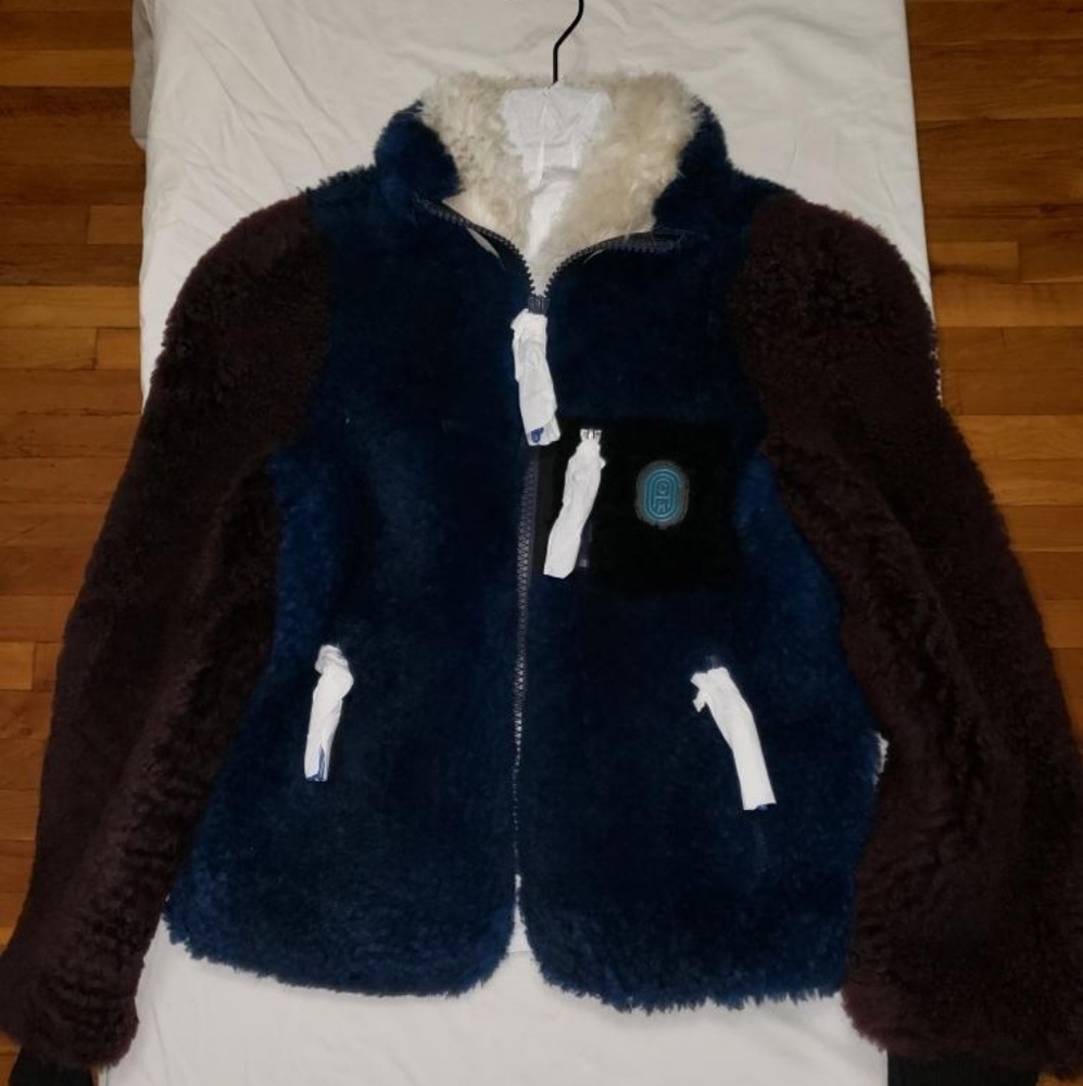 Coach Bright Mineral/ Black Sherlin Jacket